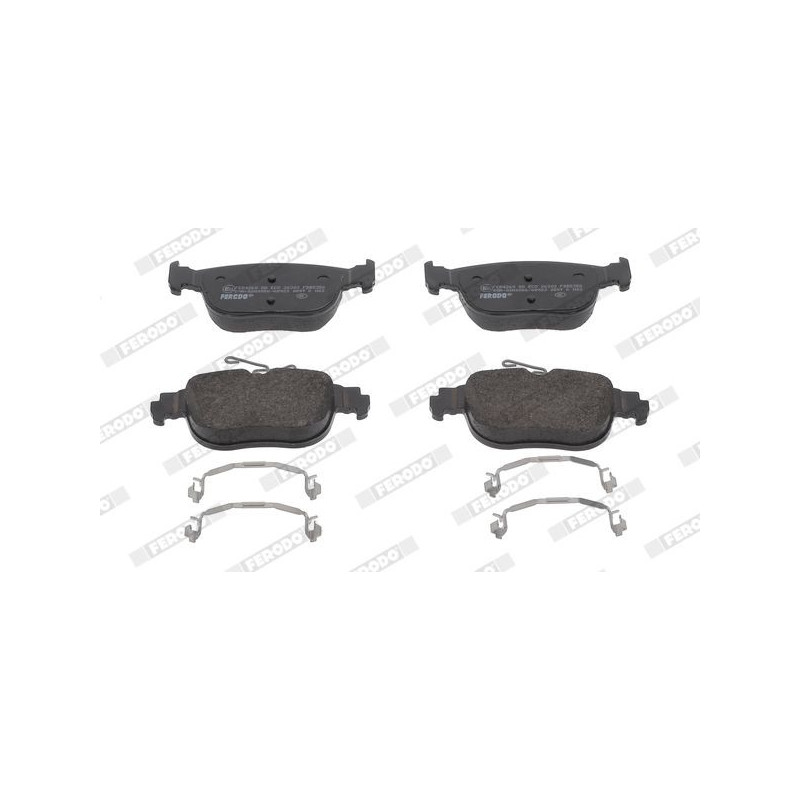 Pastiglie freno asse posteriore - FERODO