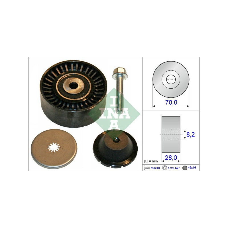 Tendicinghia trapezoidale - INA
