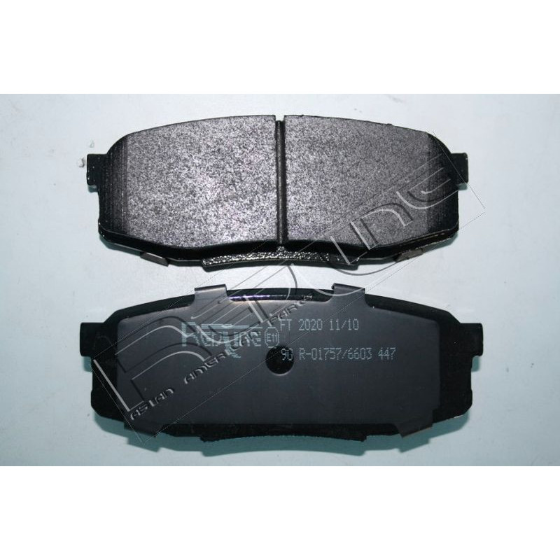 Pastiglie freno asse posteriore - RED LINE