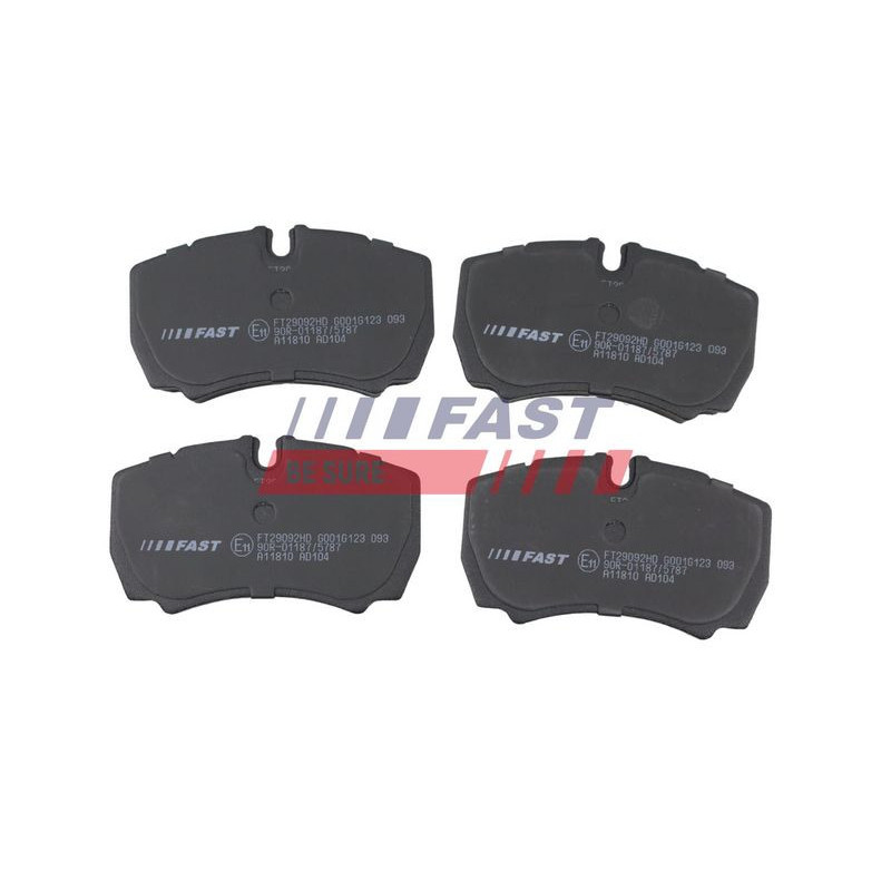 Pastiglie freno asse posteriore - FAST