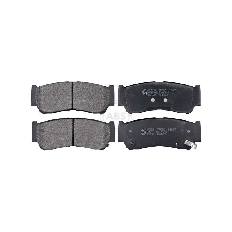 Pastiglie freno asse posteriore - ABS BRAKE