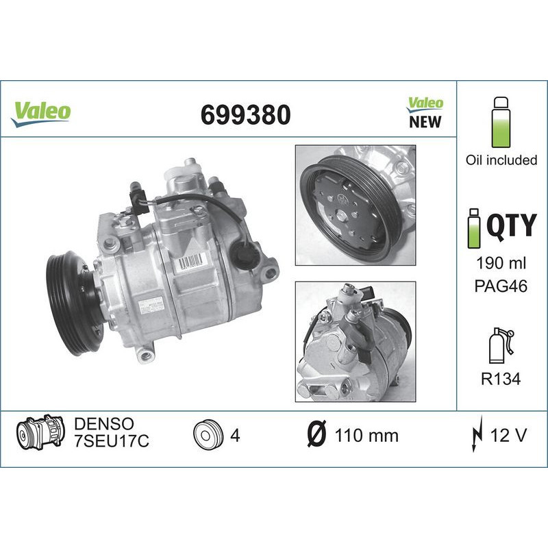 Compressore aria condizionata - VALEO