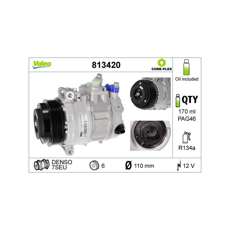 Compressore aria condizionata - VALEO