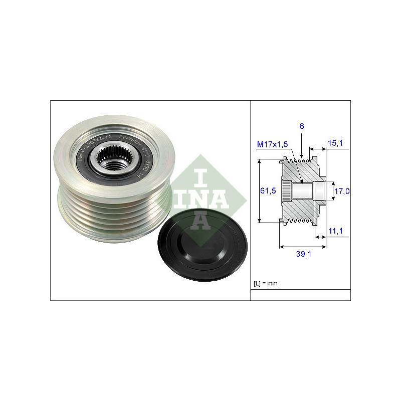 Puleggia albero motore - INA