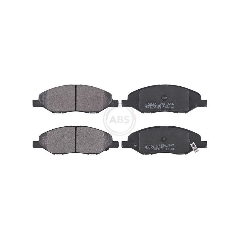 Pastiglie freno asse anteriore - ABS BRAKE