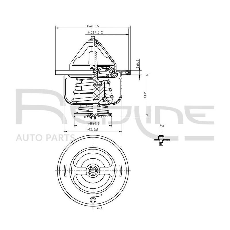 Termostato raffreddamento - RED LINE