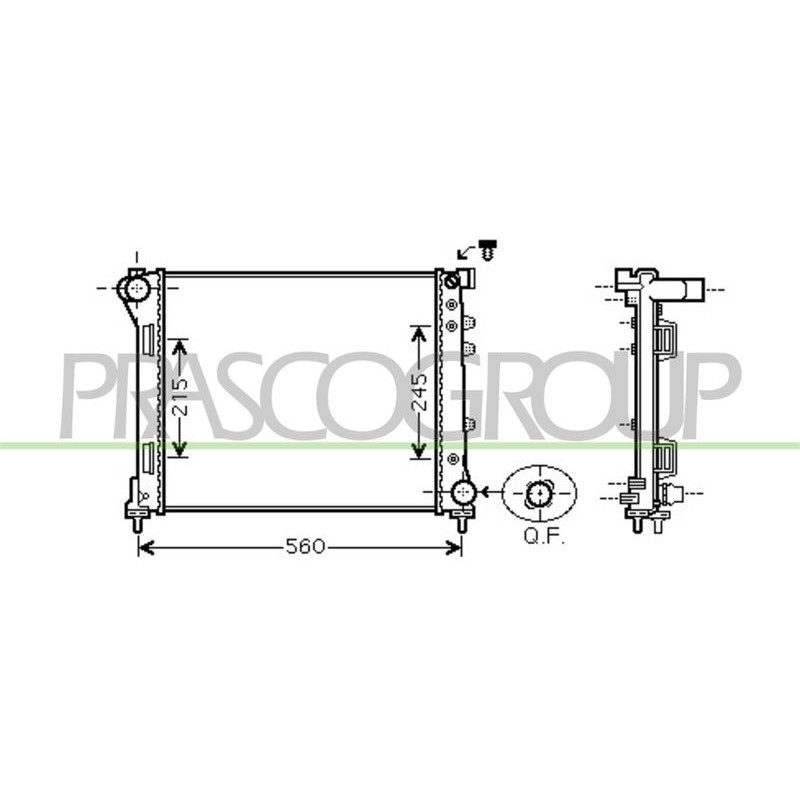 Radiatore acqua - PRASCO