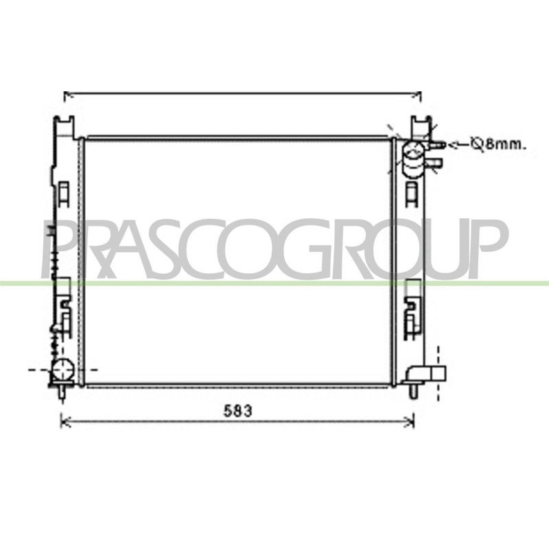 Radiatore acqua - PRASCO