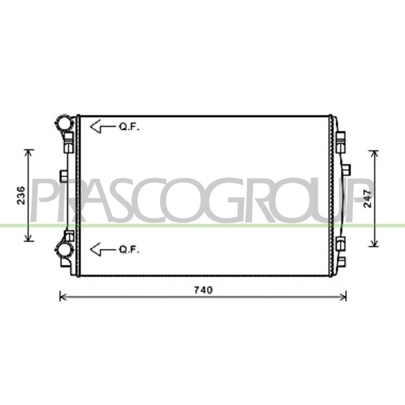 Radiatore acqua - PRASCO