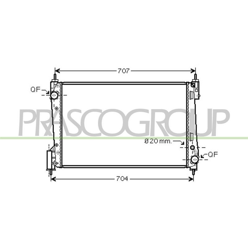 Radiatore acqua - PRASCO