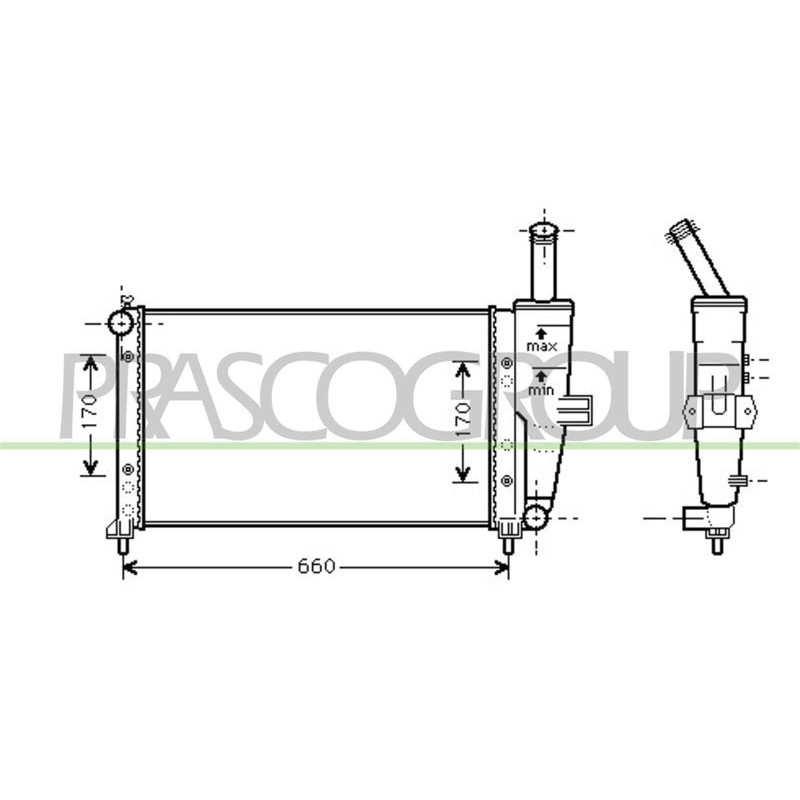 Radiatore acqua - PRASCO