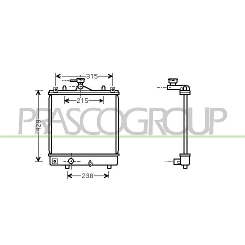 Radiatore acqua - PRASCO