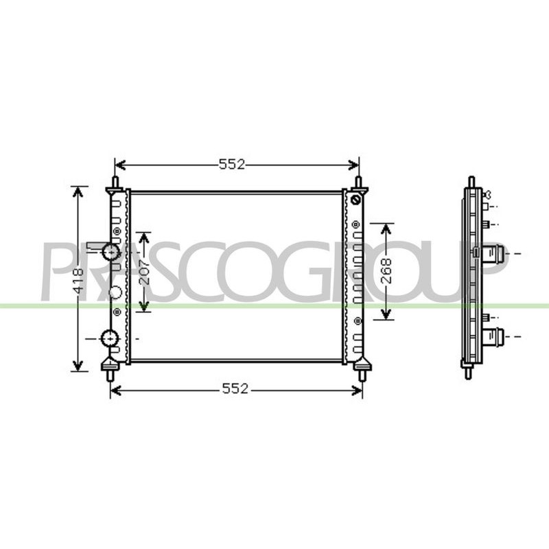 Radiatore acqua - PRASCO