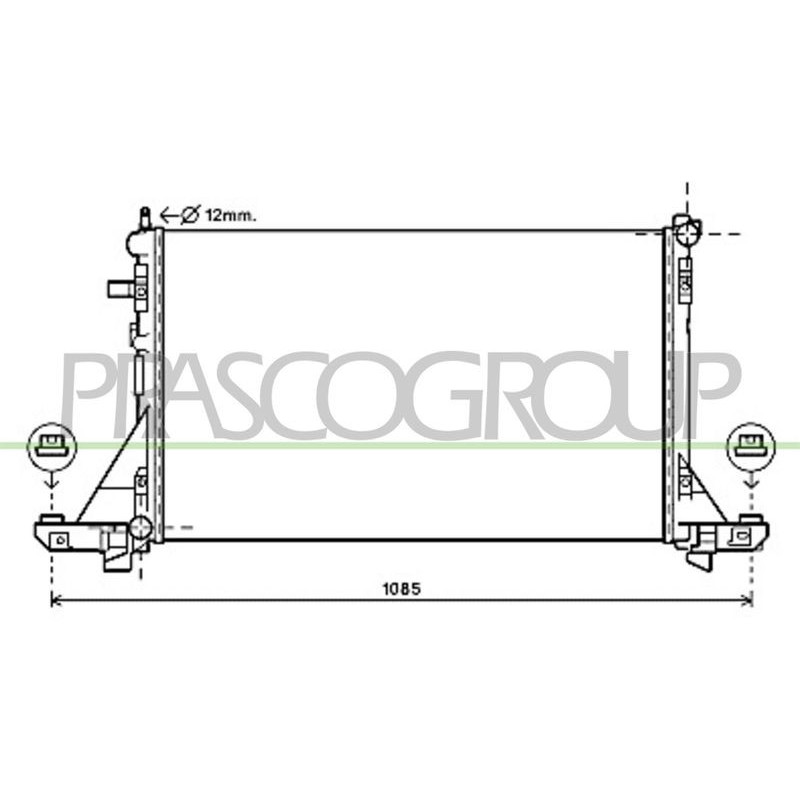 Radiatore acqua - PRASCO