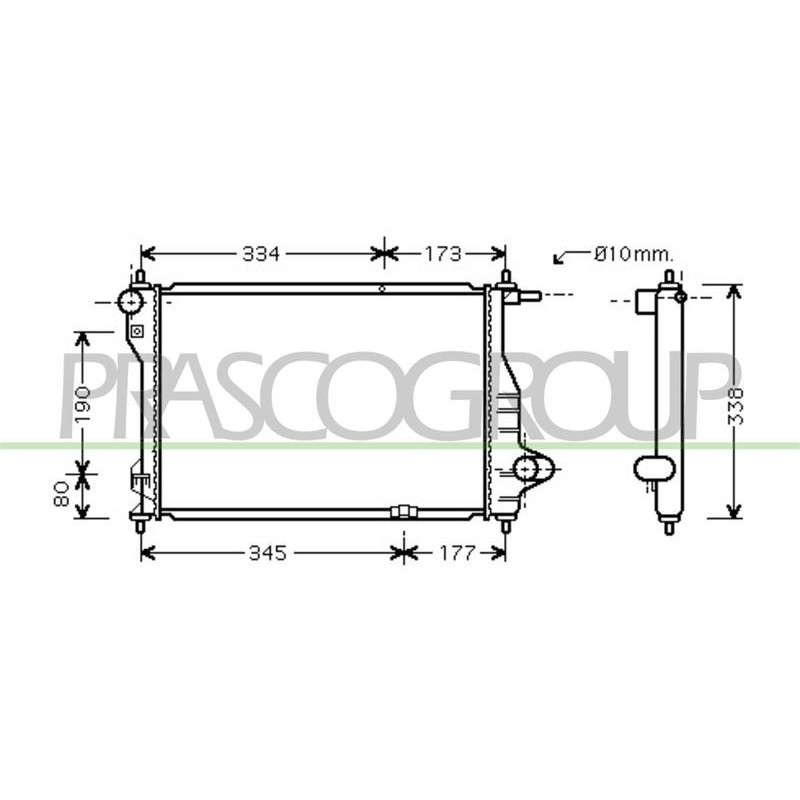 Radiatore acqua - PRASCO