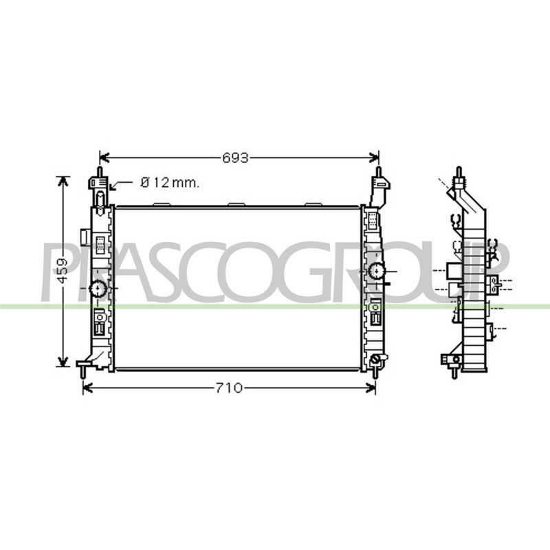 Radiatore acqua - PRASCO