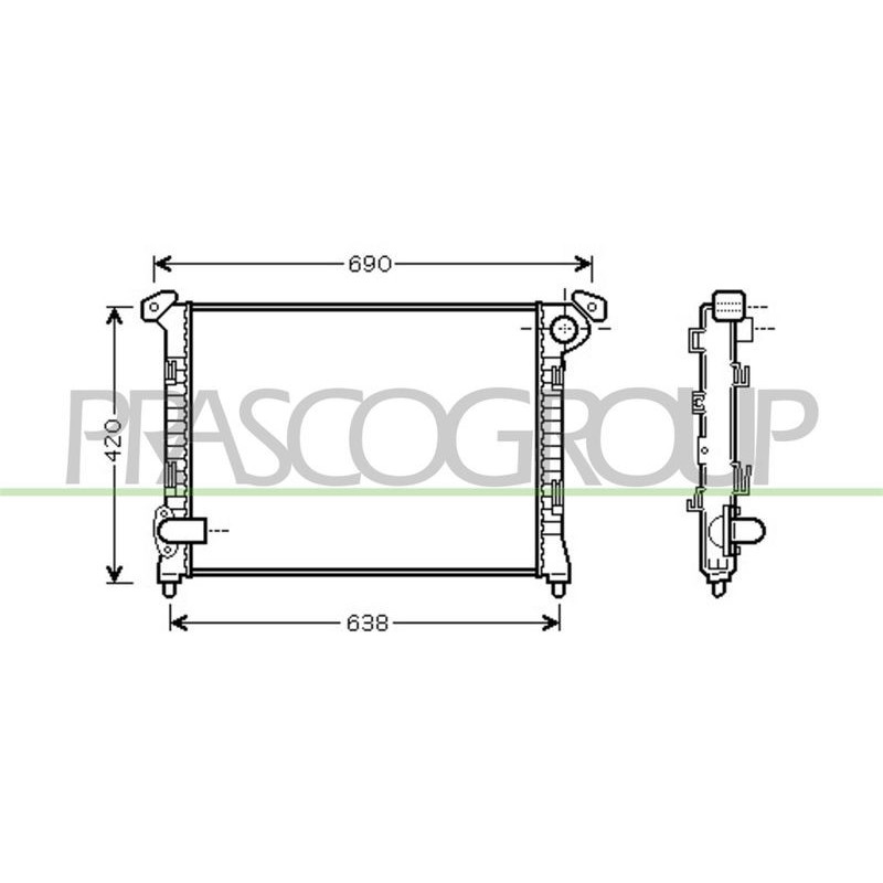 Radiatore acqua - PRASCO
