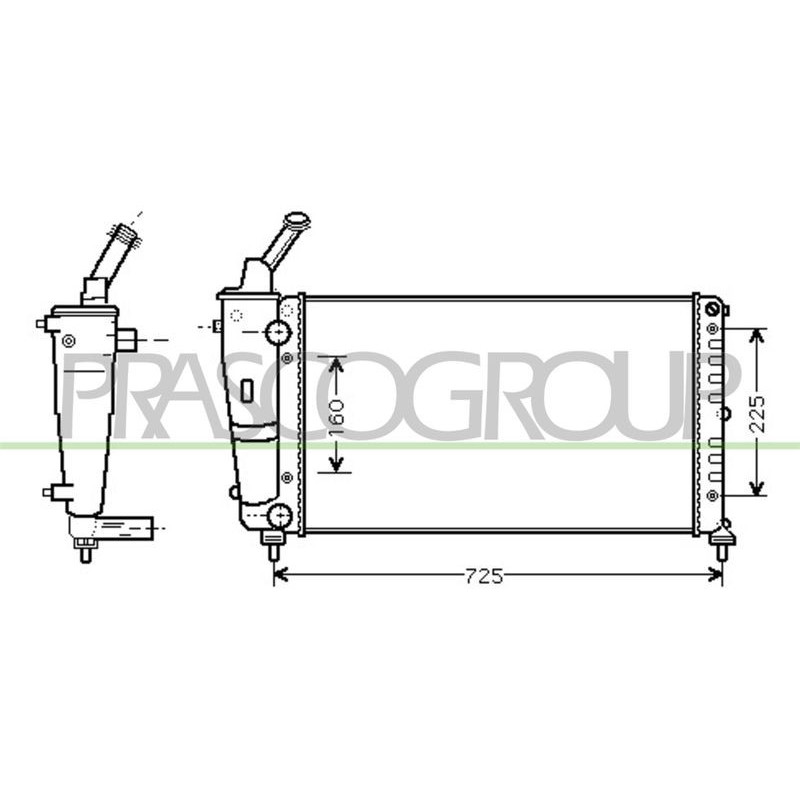 Radiatore acqua - PRASCO
