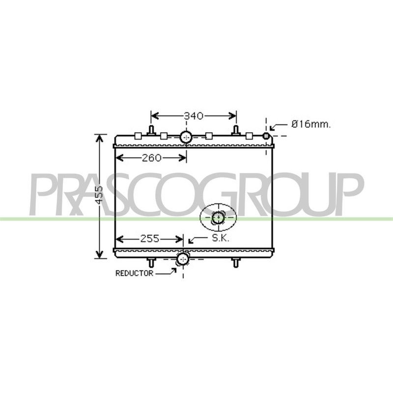 Radiatore acqua - PRASCO