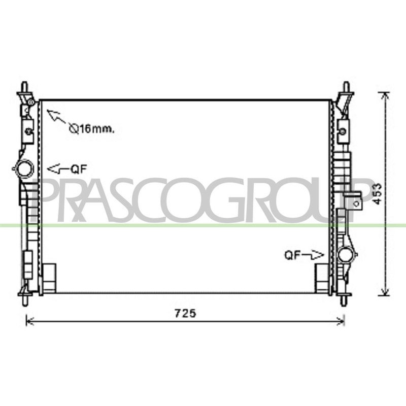 Radiatore acqua - PRASCO