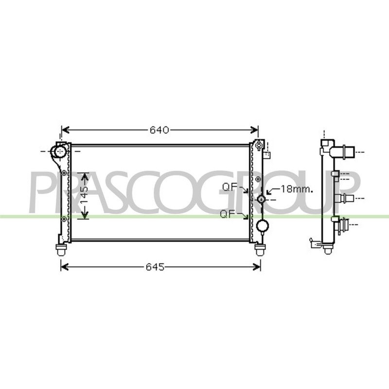 Radiatore acqua - PRASCO