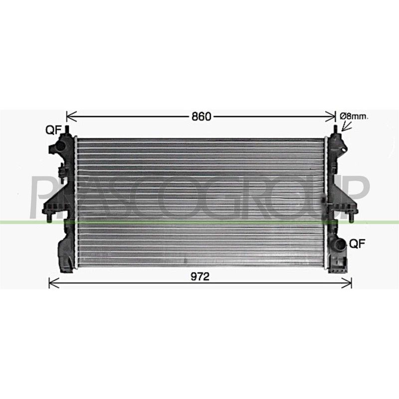 Radiatore acqua - PRASCO