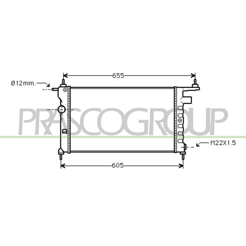 Radiatore acqua - PRASCO
