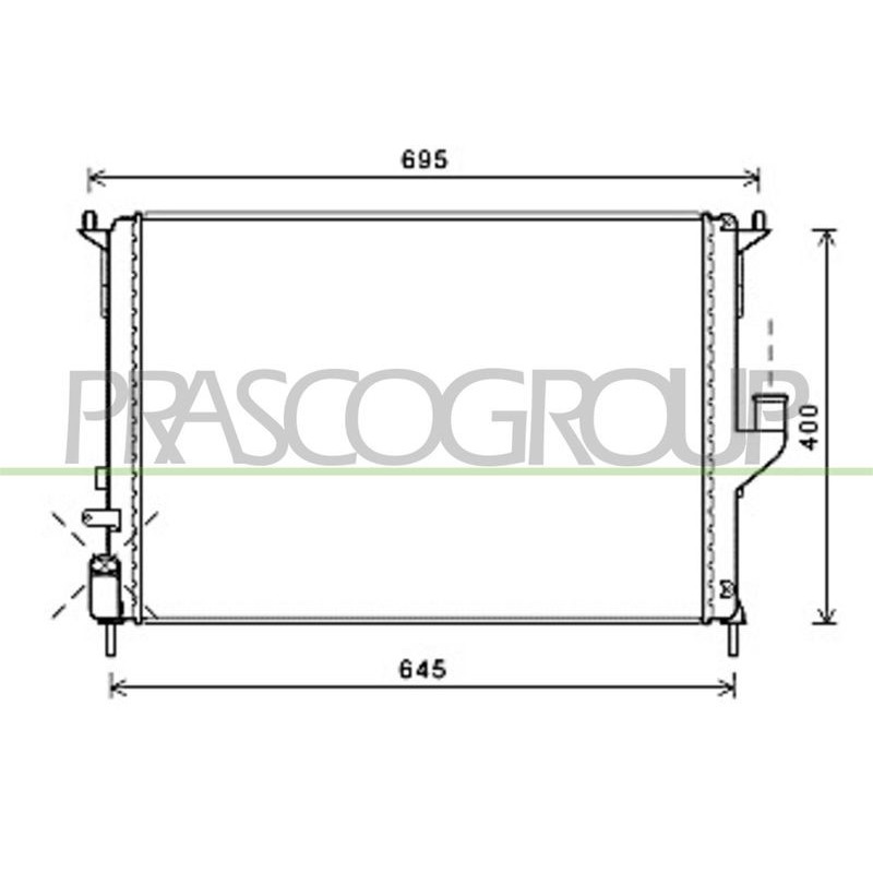 Radiatore acqua - PRASCO