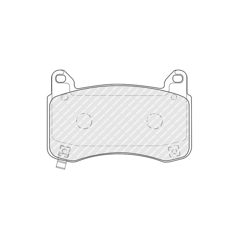 Pastiglie freno asse anteriore - FERODO