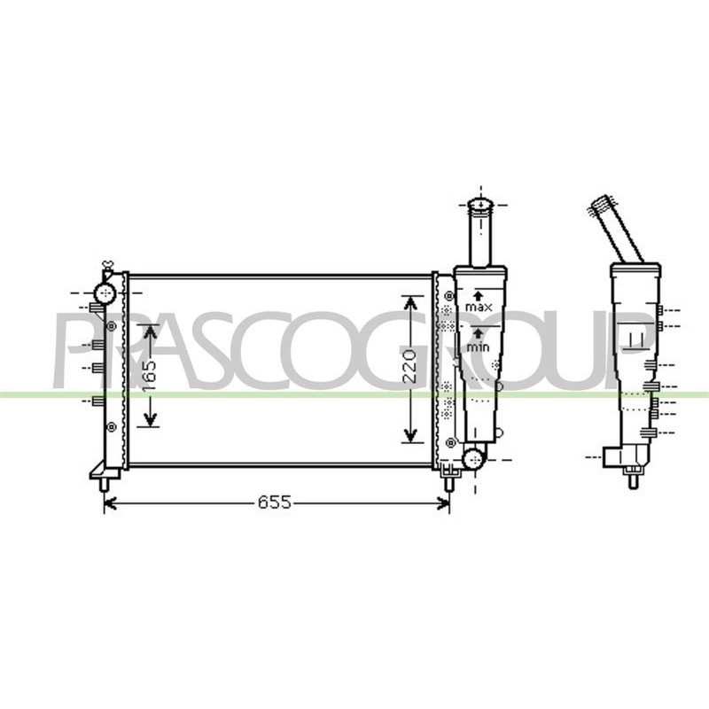 Radiatore acqua - PRASCO