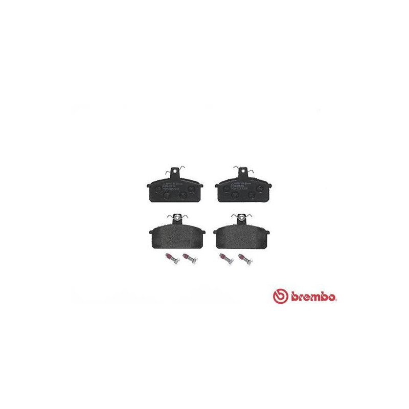Pastiglie freno asse anteriore - BREMBO