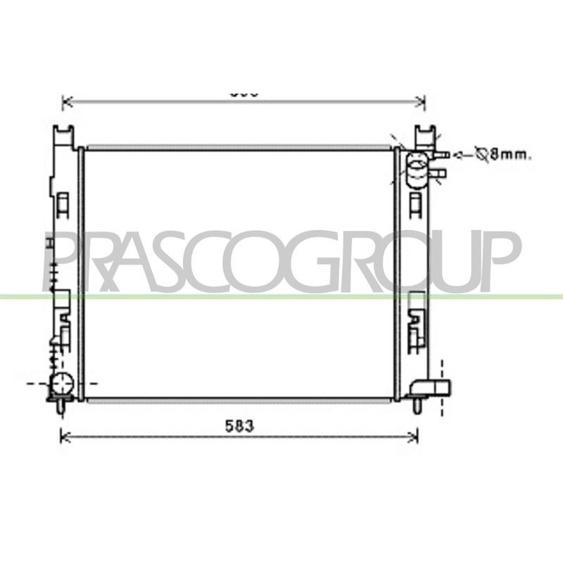 Radiatore acqua - PRASCO