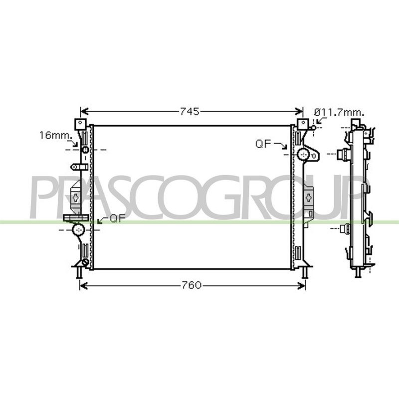 Radiatore acqua - PRASCO