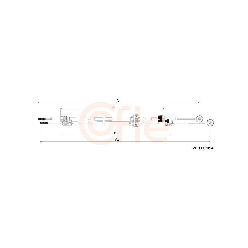 Comando flessibile cambio - COFLE