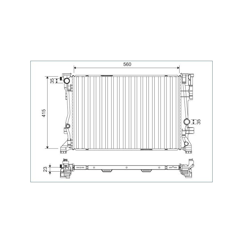 Radiatore acqua - VALEO