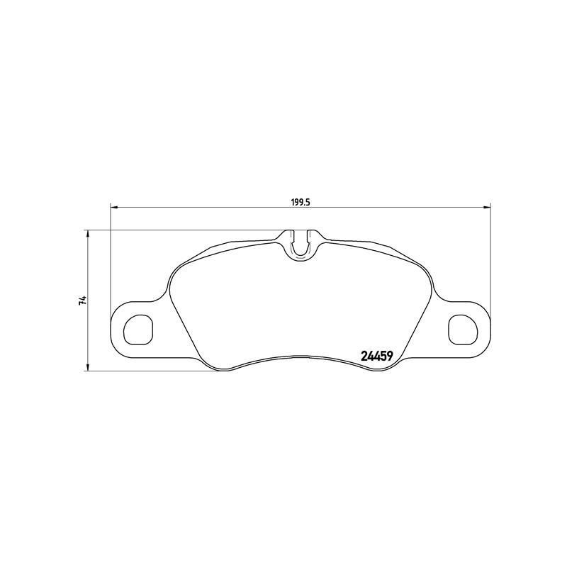 Pastiglie freno asse anteriore - BREMBO