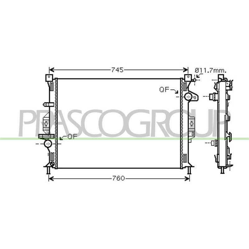 Radiatore acqua - PRASCO