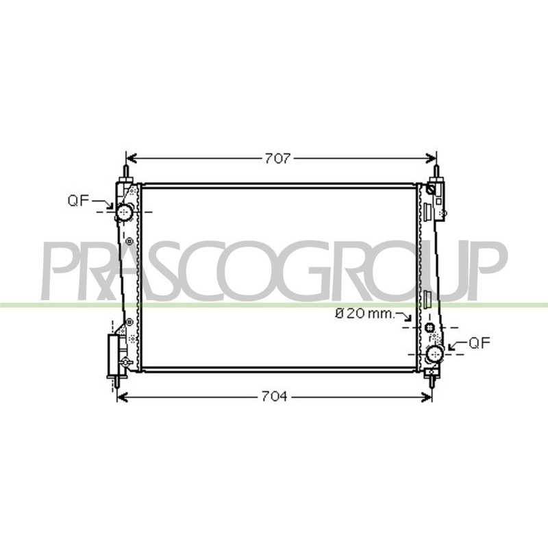 Radiatore acqua - PRASCO