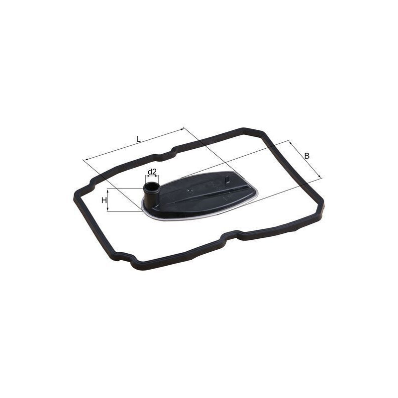 Filtro olio cambio automatico - MAHLE