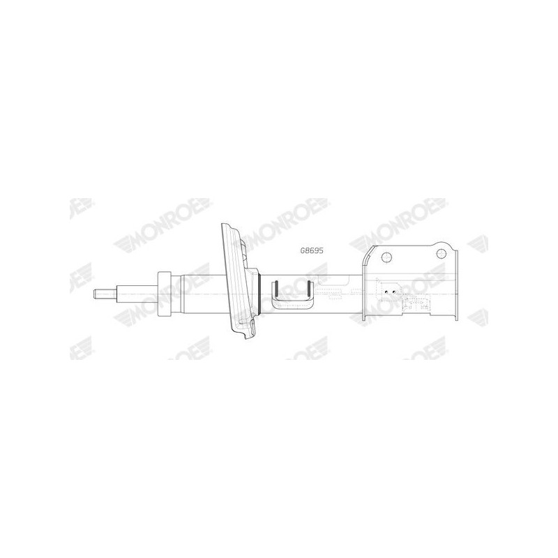 Ammortizzatore asse anteriore - MONROE