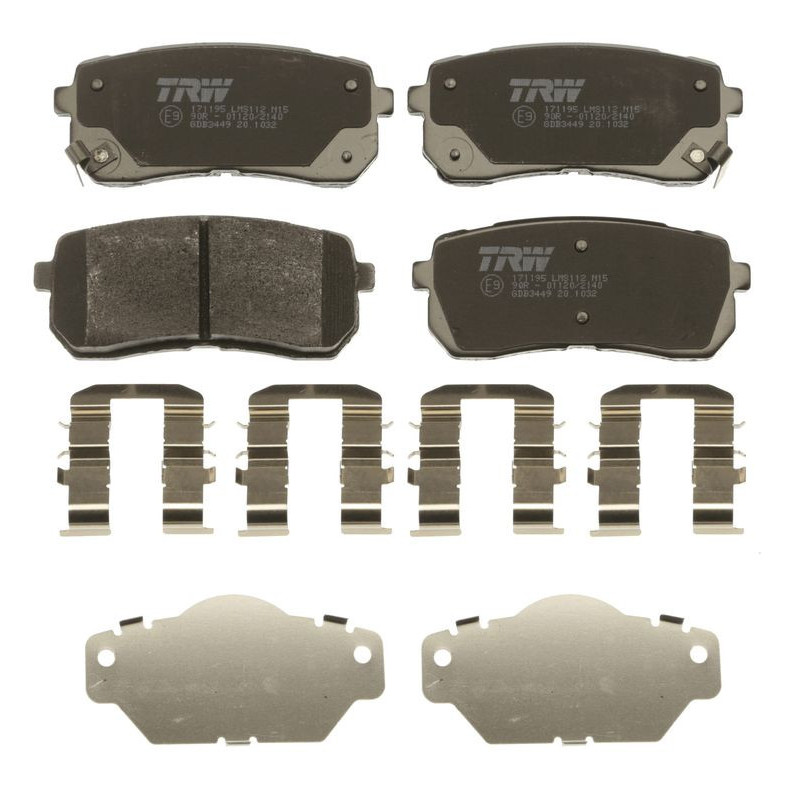 Pastiglie freno asse posteriore - TRW
