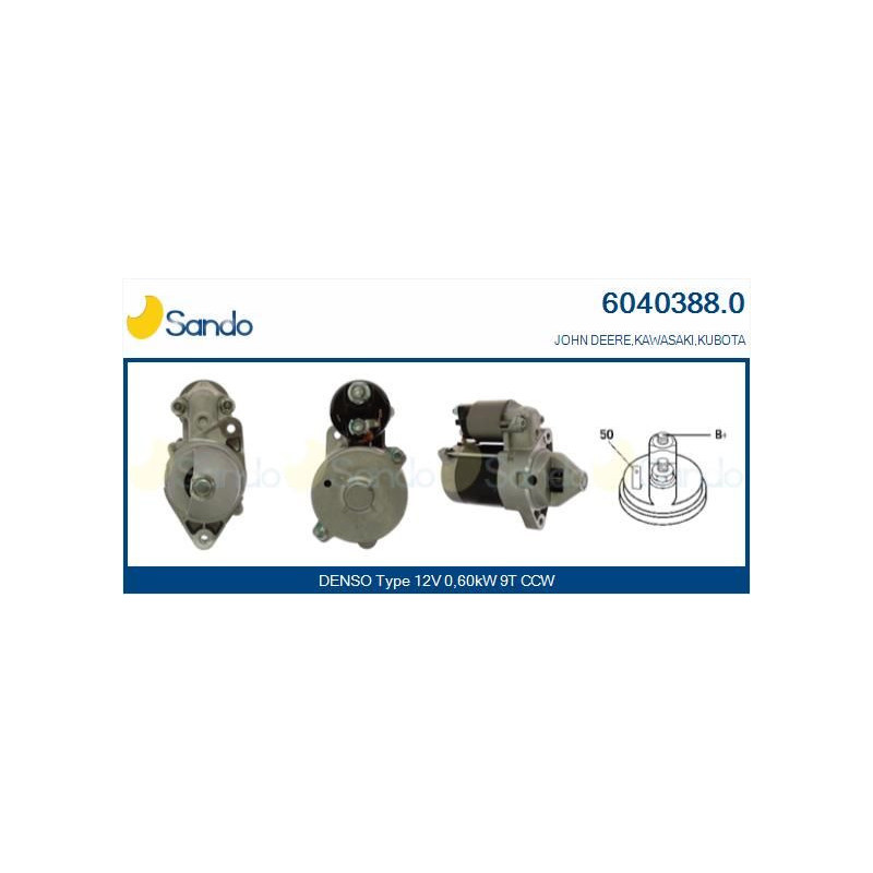 Ammortizzatore asse posteriore - SANDO