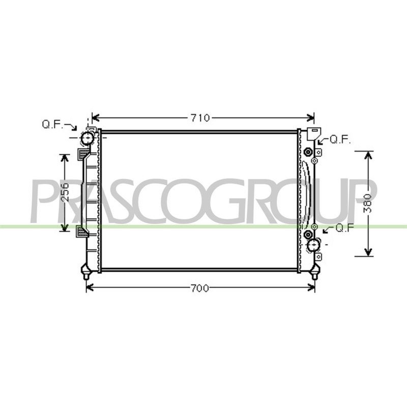 Radiatore acqua - PRASCO