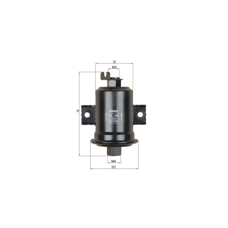 Filtro carburante - MAHLE