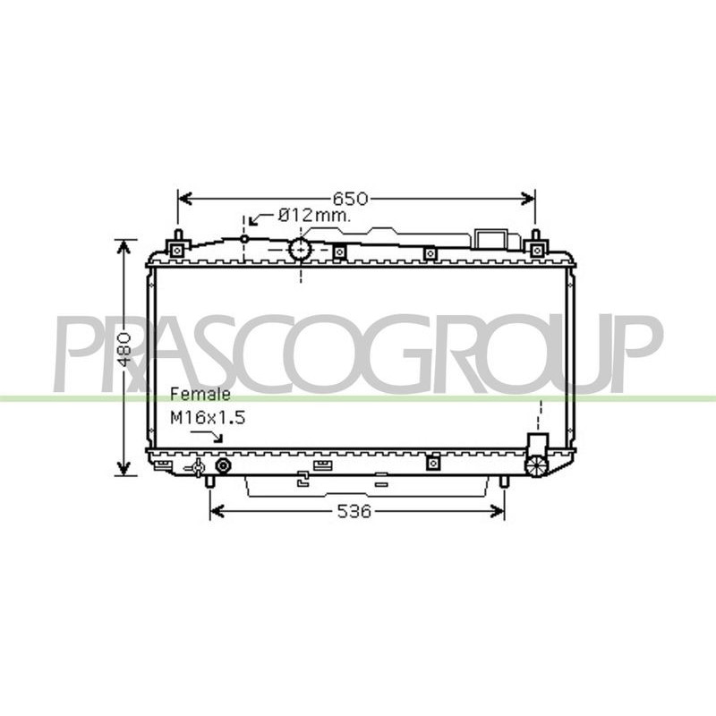 Radiatore acqua - PRASCO