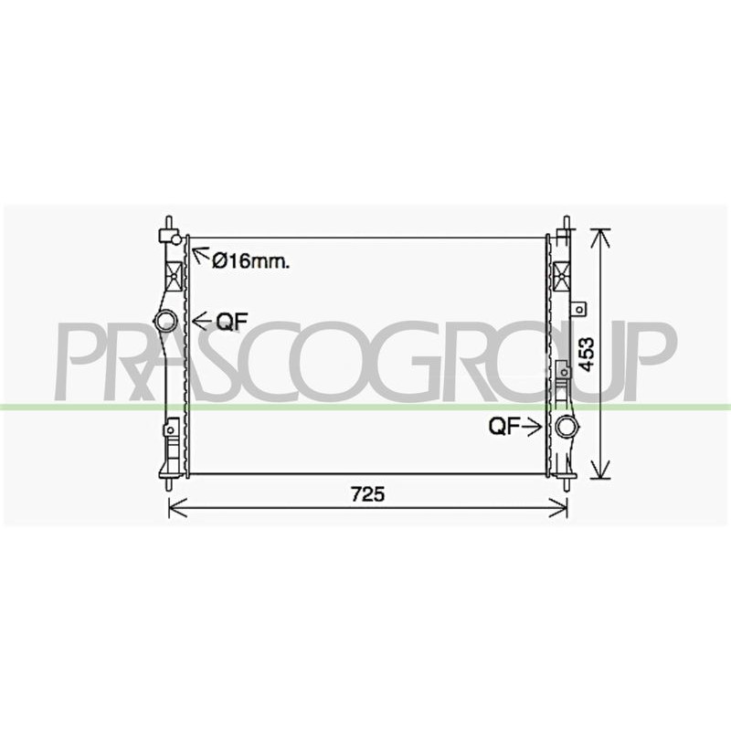 Radiatore acqua - PRASCO