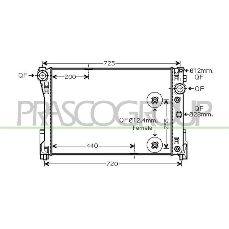Radiatore acqua - PRASCO
