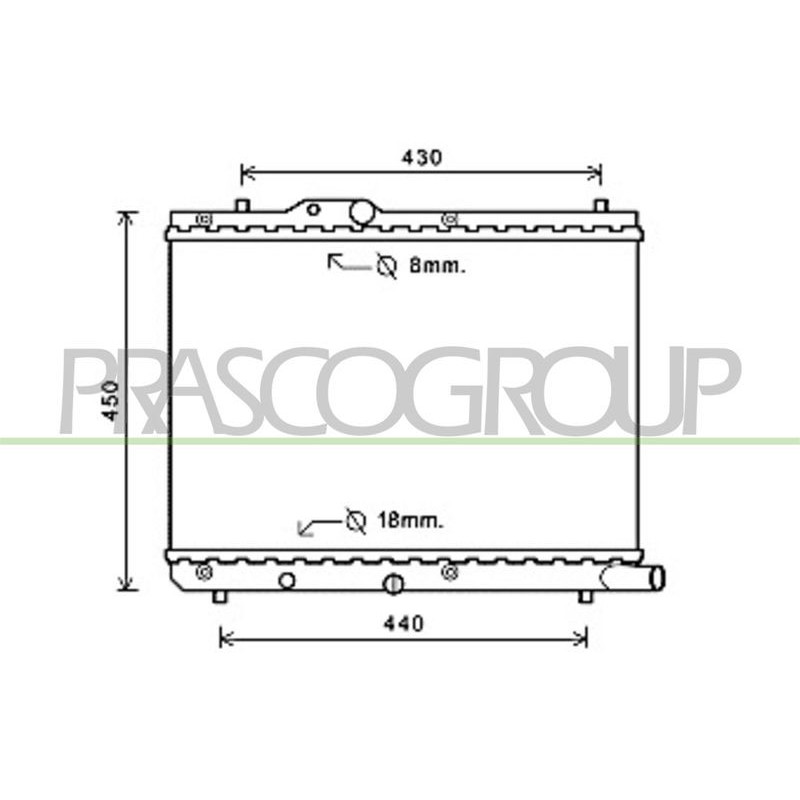 Radiatore acqua - PRASCO