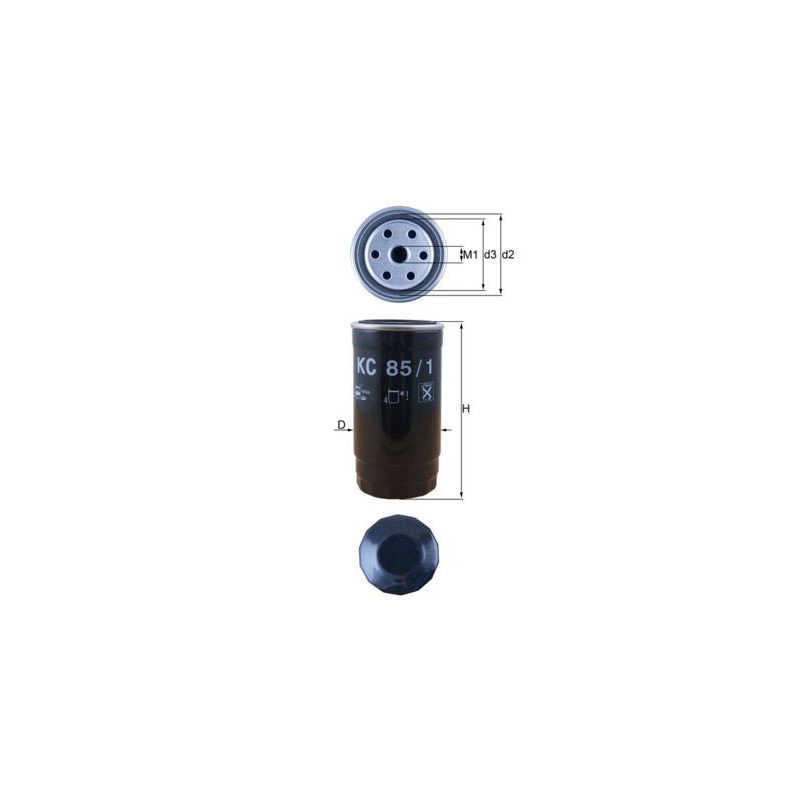 Filtro carburante - MAHLE