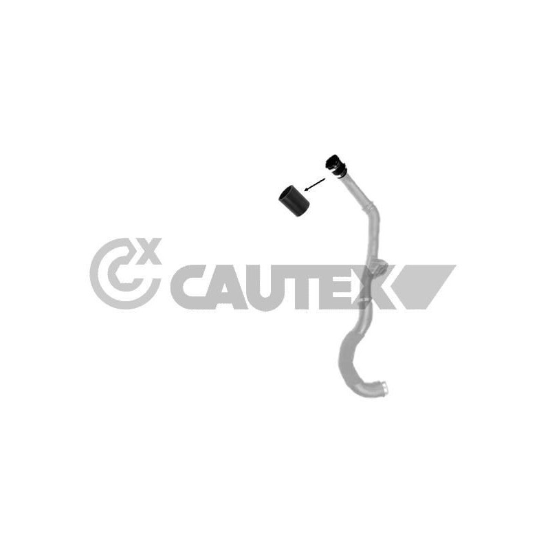 Flessibile aspirazione turbocompressore - CAUTEX GOMMA E PARTI MOTORE